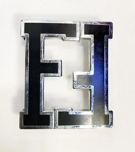 Fendi Gürtelschnalle schwarz & silber - Bild 1 von 4