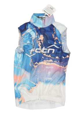 Jakroo Eclipse Jaqueta de Ciclismo Masculina Colete Zíper Completo Sem Mangas Estampa Gráfica Fina M - Imagem 1 de 4