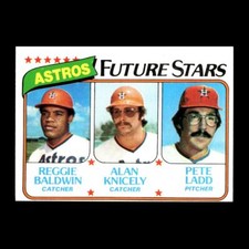 Astros - Reggie Baldwin/Alan Knicely/Pete Ladd 1980 Topps Rookie #678 GM 75