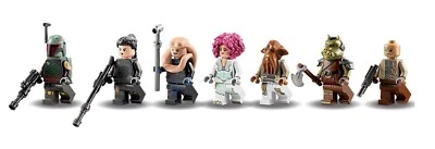 LEGO 75326 MINIFIGURES ONLY Complete Minifigure Set From Boba Fett’s Throne Room - Image 1 of 3