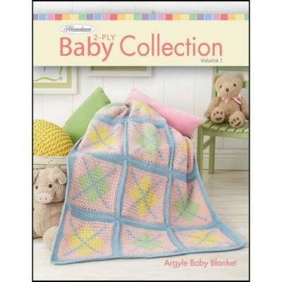 New Herrschners Baby Collection Booklet -- 3 afghan patterns & Christening Gown - Image 1 of 4