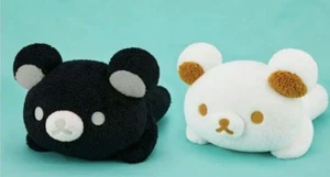 Rilakkuma monochrom Rilakkuma anfällig Plüschpuppe XL Set - Bild 1 von 3