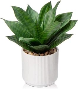 Artificial Agave Succulent Plants Faux Snake Plant Fake Succulent Agave Plant... - Picture 1 of 6