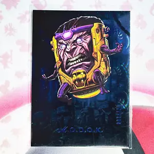2023 Marvel Flair - M.O.D.O.K #77 - Winter 1/199 - Alpha - Foto 1 di 2