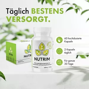 NUTRIM 60 Capsule con Alga Nodo, Zenzero, Tè Verde, Caffè Verde e Cardamomo - Foto 1 di 3