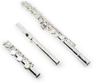 NEW - Gemeinhardt 3OSHB Flute, Solid Silver J1 Head Joint, Offset G