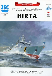 Buque de protección de pesca escocesa HIRTA # modo de tarjeta # Scle 1/250 # JSC297 - Imagen 1 de 7