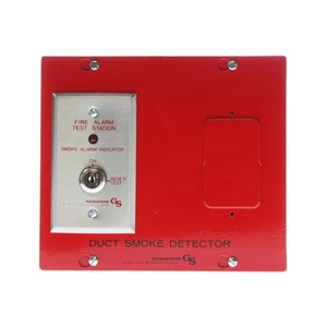 EDWARDS 6265B-001 DUCT DETECTOR HOUSING W/ LED TEST / INDICATOR STATION - Picture 1 of 3