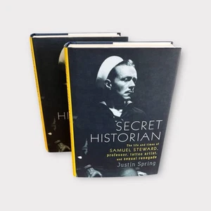 SECRET HISTORIAN by Justin Spring Sam Steward Phil Andros diary vtg LGBT Gay Art - Picture 1 of 5