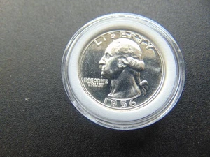 1956 P Washington Quarter proof  90% Silver 25C US Coin - Picture 1 of 2