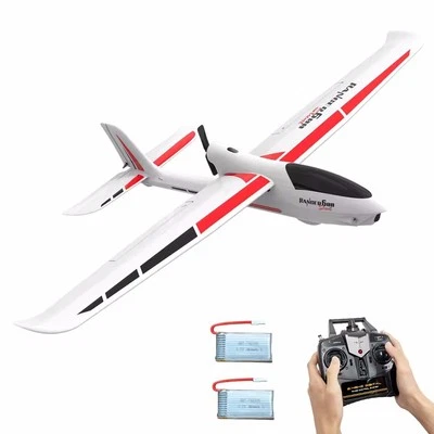 2.4GHz VOLANTEX Ranger 600 RC Aircraft 4CH 600M Fixed Wing White Plane W/6-Axis - Image 1 of 4