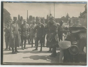 Giromagny (Territoire de Belfort). Le général Lyautey. Generals and Colonels. WW1 - Picture 1 of 2