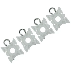 Sliding Clip Kits 4pcs/Set Accessories Car Front Nylon Pair Pivot Clip - Picture 1 of 12