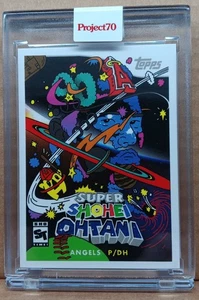 2021 Topps Project 70 Shohei Ohtani #483 1957 Topps Ermsy Baseball PR 8,604 - Picture 1 of 4