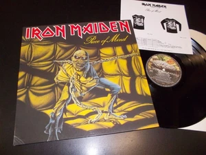 Iron Maiden "Piece Of Mind" LP g/f Insert EMI - 2C 070-07724 France 1983 - Bild 1 von 2