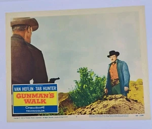 Gunman’s Walk (1958) Original Lobby Card Van Heflin Tab Hunter Columbia - Picture 1 of 14