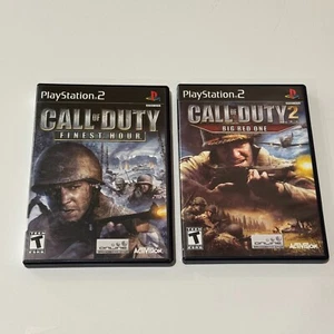 Call of Duty: Legacy BIG RED ONE/FINEST HOUR (Sony PlayStation 2, PS2, 2007) - Foto 1 di 4