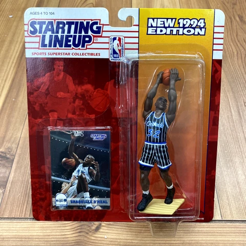 UNOPENED Starting Lineup 1994 Shaquille O'Neal Orlando Magic NBA Action Figure Cover