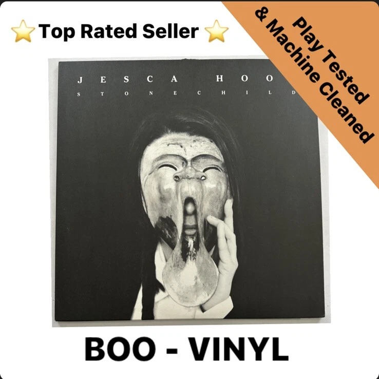 Jesca Hoop - Stonechild - Limited Edition White And Black Marble Vinyl LP Signed - Image 1 of 4