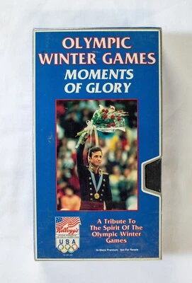 Olympic Winter Games Moments of Glory Sealed Kelloggs US Olympics 1991 VHS New - Image 1 of 2