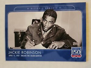 JACKIE ROBINSON 2018 TOPPS ONLINE 150 YEARS OF BASEBALL #17 DODGERS SP PR 1231