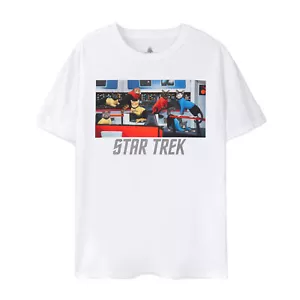 Star Trek Mens Cats T-Shirt NS7694 - Picture 1 of 3
