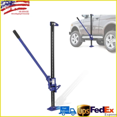 48" Heavy Duty Farm Jack, 6600 Lbs Capacity, High Lift Ratcheting Off Road Jack Foto 1 de 4