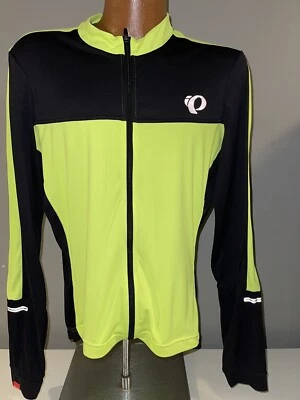 Chaqueta de ciclismo Pearl Izumi Elite verde neón/amarillo y negro talla X grande para hombre Foto 1 de 4