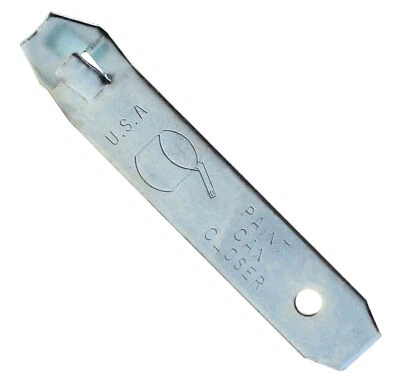HBARSCI Steel Paint Can Opener Tool - Made in the USA - Stamped Hole