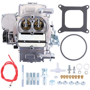 BR-67270 4 Barrel Aluminum Street Carburetor 600 CFM Vaccum Secondary US Stock - Picture 1 of 24