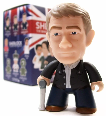 Titans SHERLOCK The Baker Street Collection JOHN WATSON W/ CANE 3" Vinyl Figure Cover