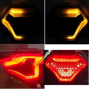 For Yamaha R3 MT03 2015 - 2024 Integrated LED Tail Light Brake Light Turn Signal - Picture 1 of 4