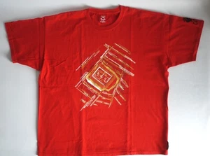 Autentica maglietta LFC Liverpool Football Club Warrior rossa manica corta top XXL - Foto 1 di 11
