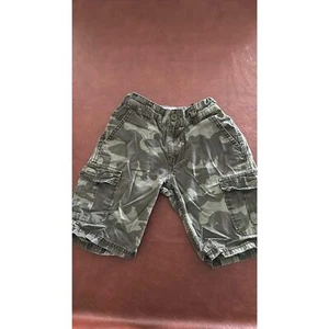 Boys Shorts Adjustable waist 8 Reg. Camo side pockets - Picture 1 of 6