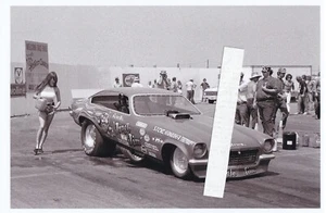 Vintage Drag Racing-"Jungle Pam" Hardy-"Jungle Jim" Liberman's Vega Funny Car - Picture 1 of 1