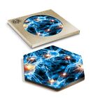 1 X Hexagon Coaster - Nerve Cell Biology Science #3509