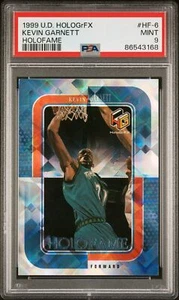 Kevin Garnett 1999 Upper Deck Hologrfx Holofame #HF-6 Celtics Timberwolves PSA 9 - Picture 1 of 2