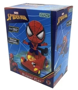 RARE SUPER HEROES SPIDERMAN ARGENTINA SUPER CAR MARVEL BATT OP W/ LIGHTS NEW NIB - Picture 1 of 5