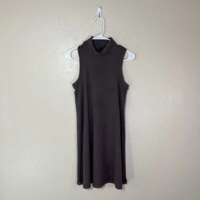 Lululemon Gone for the Week Swing Dress Womens Small Ribbed Mock Neck Sleeveless - Изображение 1 из 4