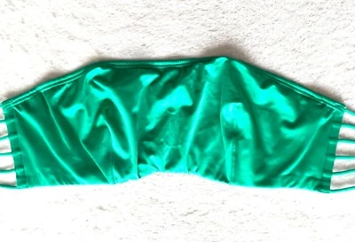 SUJETADOR BANDEAU VICTORIA'S SECRET VERDE SIN TIRANTES CON AROS SIN FORRO TALLA 34C Foto 1 de 4