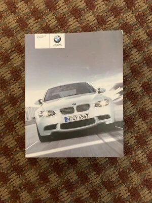 BMW M3 2008 2009 manual del propietario con estuche serie M Foto 1 de 4