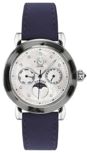 GV2 by Gevril 9824.3 Moon Valley Limited Edition White MOP Dial Women’s Watch  - Picture 1 of 4