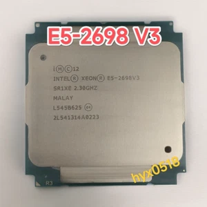 Intel Xeon E5-2698 V3 2.3GHz 16-Core 32T 2698V3 PROCESSOR LGA 2011-3 CPU 135W - Picture 1 of 5