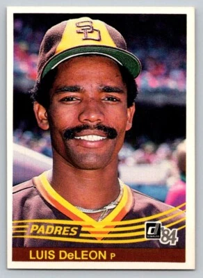 1984 Donruss Luis Deleon #162 - Image 1 of 2