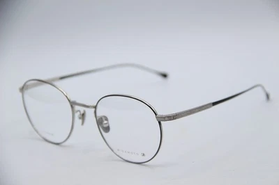 NEW CHARMANT MINAMOTO MN31006 WP SILVER BLACK AUTHENTIC EYEGLASSES 50-21 - Image 1 of 4