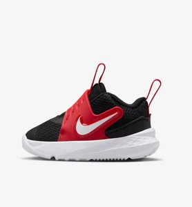 Nike Team Hustle D 12 Niños Pequeños Zapatos Atléticos Talla 10 c Negro y Rojo NUEVO - Imagen 1 de 7