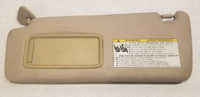 Viseira solar para motorista Toyota Highlander 2001-2007 - Bronzeado / Marrom - Bom estado - Imagem 1 de 2