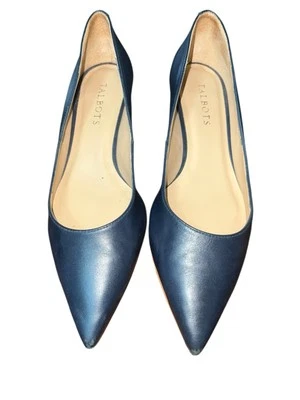 Zapatos de salón de cuero Talbots Sylvie Kitten talla 7,5 Foto 1 de 3