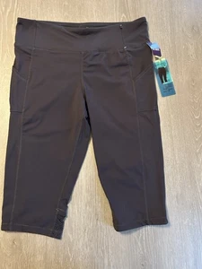 Mandarine Neu mit Etikett XXL PowerCore Mesh kurze Länge Leggings tulpenförmiger Boden lila - Bild 1 von 12