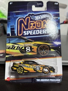 Hot Wheels Neon Speeders Honda Prelude 1/8 - Picture 1 of 2
